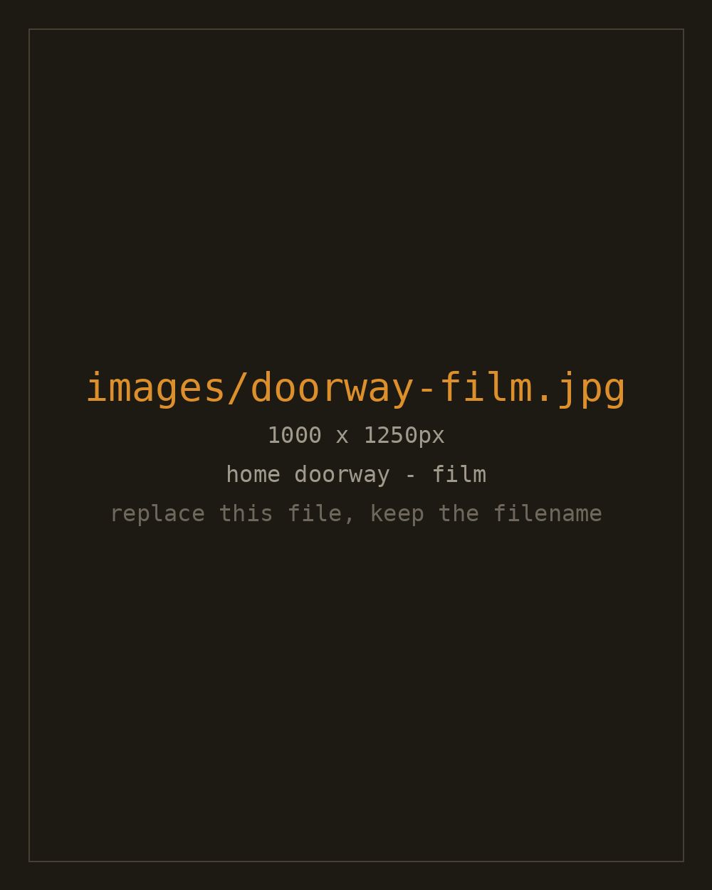 Film and moving image
